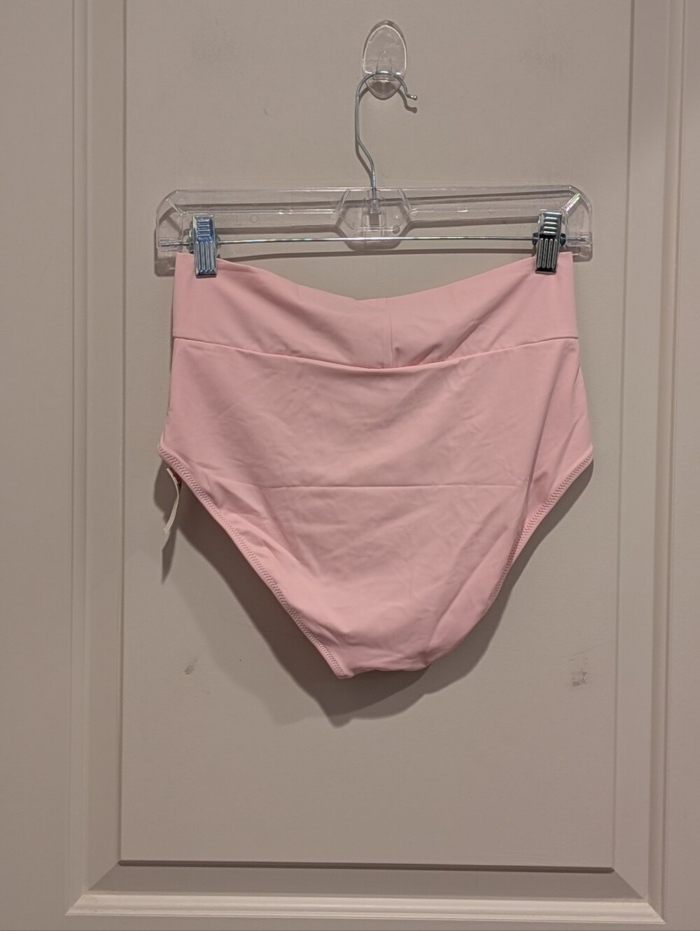 aerie High-Waist Pink Bikini Bottoms Size Medium - Picture 4 of 4
